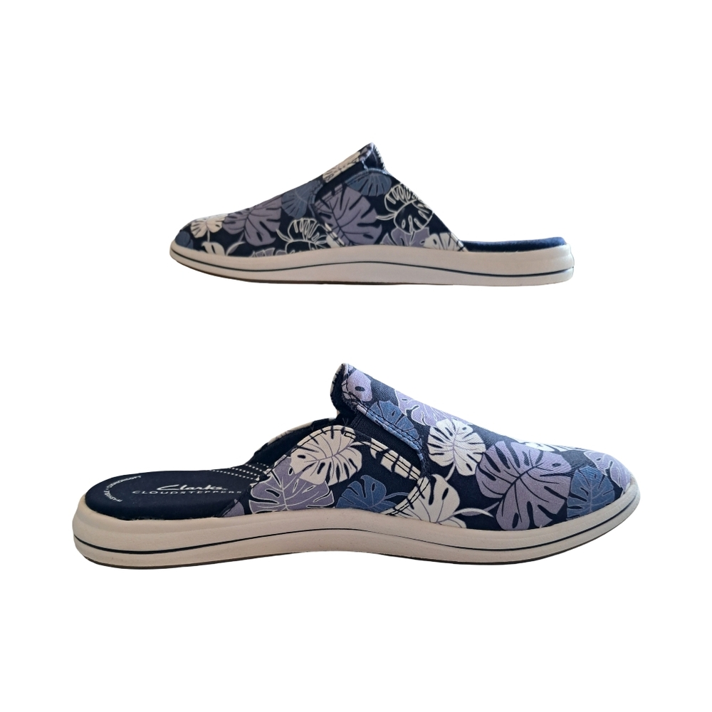 Clarks Cloudsteppers Breeze Shore Mule Slip Ons Women's Shoes New Size 9.5 N - Picture 7 of 11